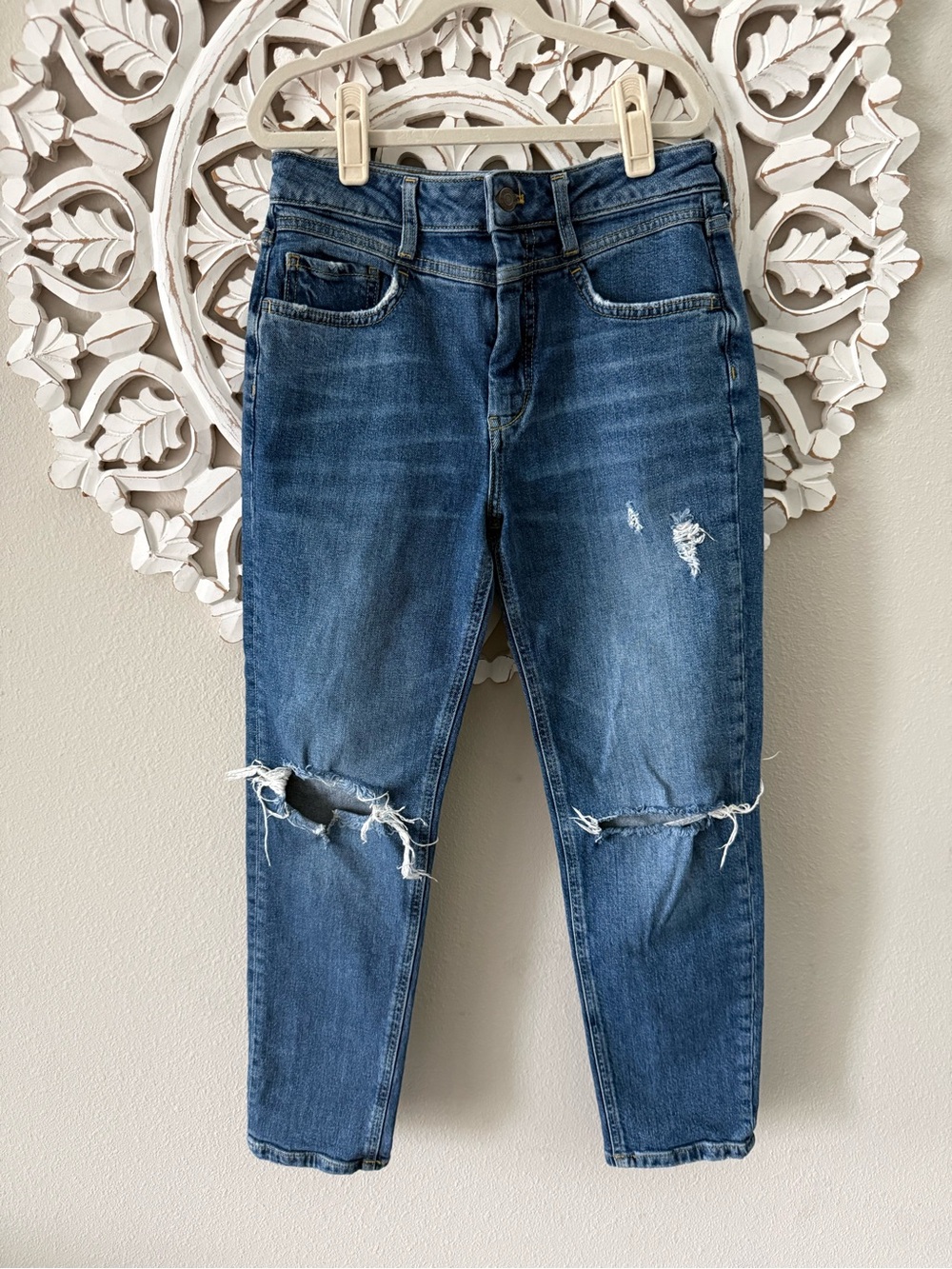 Pilcro by Anthropologie High-Rise Distressed Women’s Jeans Size 27